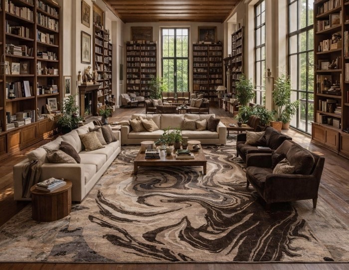 wool and bamboo silk rugs